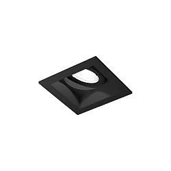 Plafonnier encastré PLANO PETIT 1.0 - LED à 1 flamme, pivotant à la cardan, avec ressorts à pince IP20, mat