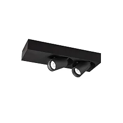 Spot BLIEK PETIT CEILING SURF 2.0 IP20, noir mat gradable