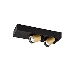 Spot BLIEK PETIT CEILING SURF 2.0 IP20, champagne, noir mat gradable