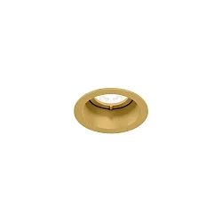 Projecteur encastré DEEP BIJOU 1.0 - LED à 1 flamme, rigide, avec ressorts à pince IP20, or gradable