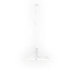 Luminaire à suspension ROOMOR OFFICE CABLE SUSP 1.0 OPAL IP20, blanc mat gradable