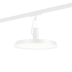 Luminaire suspendu triphasé ROOMOR OFFICE ON TRACK 1.0 IP20, blanc mat gradable
