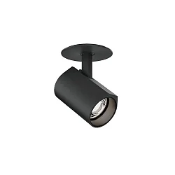 Luminaire de plafond CENO 1.0 Dim-To-Warm, avec ressorts à lames, pivotant à la cardan, montage semi-enfoui IP20