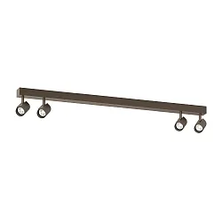 Luminaire de surface CENO 4.0 4 flammes, pivotant, rotatif IP20, bronze gradable