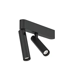 Spot MATCH CEILING SURF 2.0 IP20, noir mat gradable
