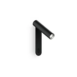 wall luminaire MATCH SNOOZE WALL SURF 1.0 IP20, black matt 