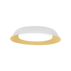 Applique et plafonnier TOWNA 2.0 médium IP44, or, blanche gradable