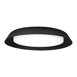 Applique et plafonnier TOWNA 2.0 grand IP44, noir gradable