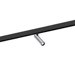 Projecteur sur rail MATCH ON STREX 1.0 avec adaptateur IP20, aluminium, noir mat 