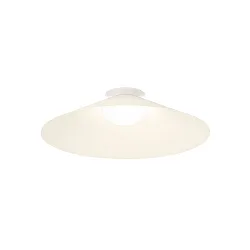 Luminaire de plafond CLEA 2.0 - Ø 50CM rond, direct / indirect IP20, taupe, blanche gradable