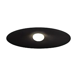 Luminaire de plafond CLEA CEILING SURF 3.0 IP20, noir mat gradable