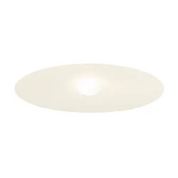 Luminaire de plafond CLEA 3.0 - Ø 70CM rond, direct / indirect IP20, taupe, blanche gradable