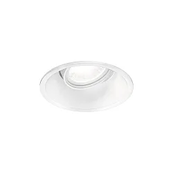 Downlight DEEP ADJUST 1.0 avec ressorts à lames GU5.3 IP20, blanche gradable