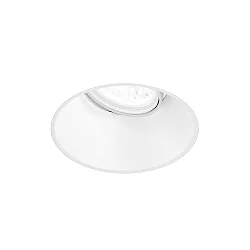 Plafonnier encastré DEEP ADJUST TRIMLESS 1.0 affleurant, pivotant à la cardan, avec ressorts à pince IP20, mat