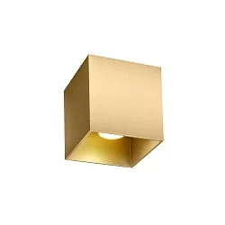 Luminaire de plafond BOX CEILING SURF 1.0 à 1 flamme, contrôlable par DALI IP20, or gradable