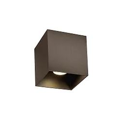 Luminaire de plafond BOX CEILING SURF 1.0 à 1 flamme, contrôlable par DALI IP20, bronze gradable