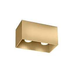 Luminaire de plafond BOX CEILING SURF 2.0 à 2 flammes IP20, or gradable