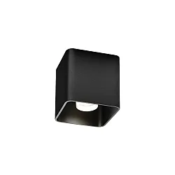 Luminaire de plafond DOCUS CEILING SURF 1.0 IP20, noir mat gradable