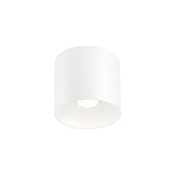 ceiling luminaire RAY CEILING SURF 1.0 1 flame, DALI controllable IP20, white matt dimmable