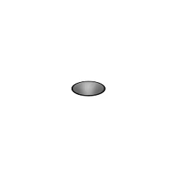 Lumière encastrée MATCH POINT TRIMLESS CEILING REC 1.0 IP20, noir mat 5W 270lm 2700K 20-40° 20-40° CRI 90-100