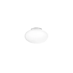 Luminaire de plafond PERLEZ IP44 2.0 - Ø 16CM cambré, avec espaceur IP44, blanche gradable