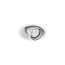 recessed spotlight QITO 1.0 round, cardanic IP20, white matt dimmable