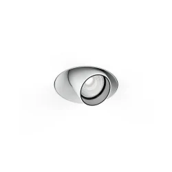 recessed spotlight QITO TRIMLESS 1.0 round, flush, cardanic IP20, white matt dimmable