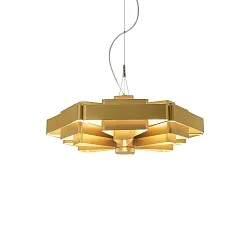 Luminaire à suspension J.J.W. 04 E27 IP20, or gradable