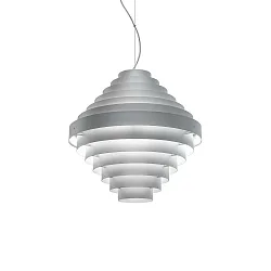 Luminaire à suspension J.J.W. 05 E27 IP20, argent gradable