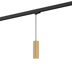 Luminaire suspendu triphasé RAY SUSP ON TRACK 3-PHASE 2.0 PAR16 GU10 IP20, champagne gradable