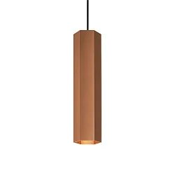 Luminaire à suspension HEXO MULTI 3.0 sans rosette IP20, cuivre gradable
