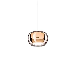 Luminaire à suspension WETRO 1.0 à 1 flamme, Dim-To-Warm IP20, cuivre gradable