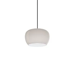 Luminaire à suspension WETRO 2.0 à 1 flamme, Dim-To-Warm IP20, taupe, blanche gradable