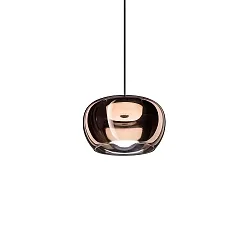 Luminaire à suspension WETRO 2.0 à 1 flamme, Dim-To-Warm IP20, cuivre gradable
