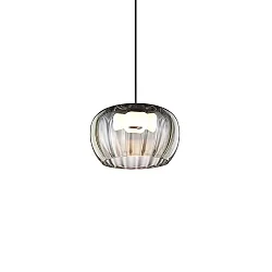 Luminaire à suspension WETRO 2.0 à 1 flamme, Dim-To-Warm IP20, couleurs fumée gradable