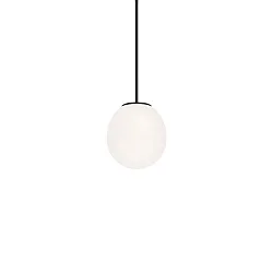 Luminaire à suspension DRO SUSPENDED 1.0 - Ø 12.5CM G9 IP20, blanc opale, noir mat gradable