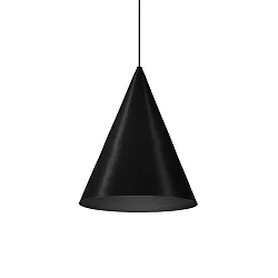 LED Design Pendant luminaire DINOR 1.0, Ø 38cm, 11W 1800-2850K, dimmable, black