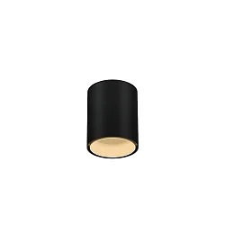 Downlight RAY MINI 1.0 Bas, cylindrique, version pour montage en surface IP20, noir mat gradable
