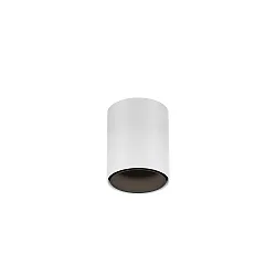 Downlight RAY MINI 1.0 Bas, cylindrique, version pour montage en surface IP20, blanc mat gradable