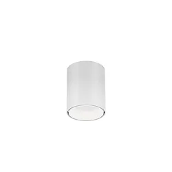 Downlight RAY MINI 1.0 Bas, cylindrique, version pour montage en surface IP20, blanc mat gradable