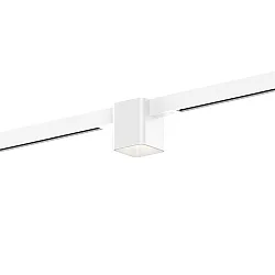 Projecteur sur rail DOCUS MINI ON STREX 1.0 avec adaptateur IP20, blanc mat gradable