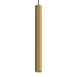 Luminaire à suspension HEXO SUSPENDED MINI 5.0 GU10 IP20, champagne