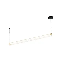 Luminaire à suspension FINELLE 1.0 avec diffuseur IP20, champagne gradable
