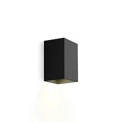 Luminaire mural d’extérieur BOX MINI 1.0 GU10 IP20, noir gradable