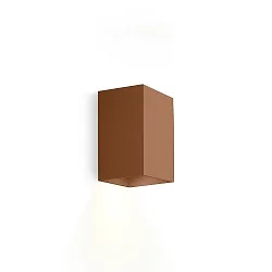 Luminaire mural d’extérieur BOX MINI 1.0 GU10 IP20, cuivre gradable