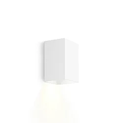 Luminaire mural d’extérieur BOX MINI 1.0 GU10 IP20, blanche gradable