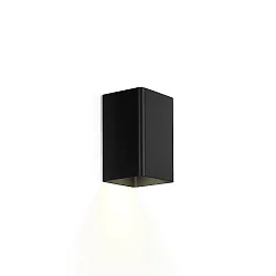 Luminaire mural DOCUS MINI 1.0 - PAR16 - UP OR DOWN haut, Bas, à 1 flamme, angulaire GU10 IP20, mat, noir profond gradable
