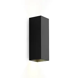 Luminaire mural BOX MINI 2.0 haut bas GU10 IP20, noir  gradable