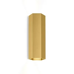 Luminaire mural HEXO MINI 2.0 - PAR16 haut bas, à 2 flammes GU10 IP20, or gradable