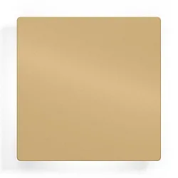 wall luminaire MILES WALL SURF 3.0 CARRÉ IP20, champagner dimmable
